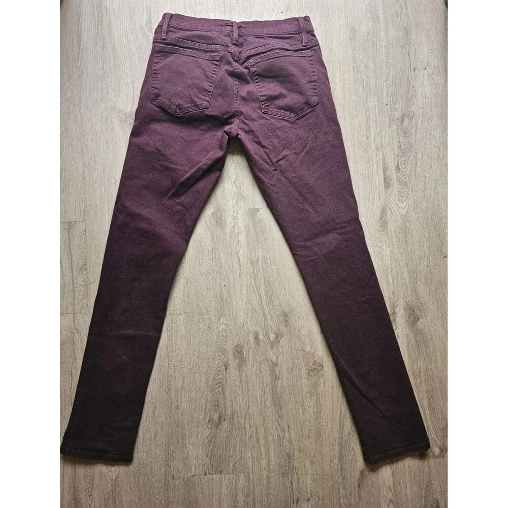 Frame Men's L'Homme Slim Burgundy Jean Size 29
